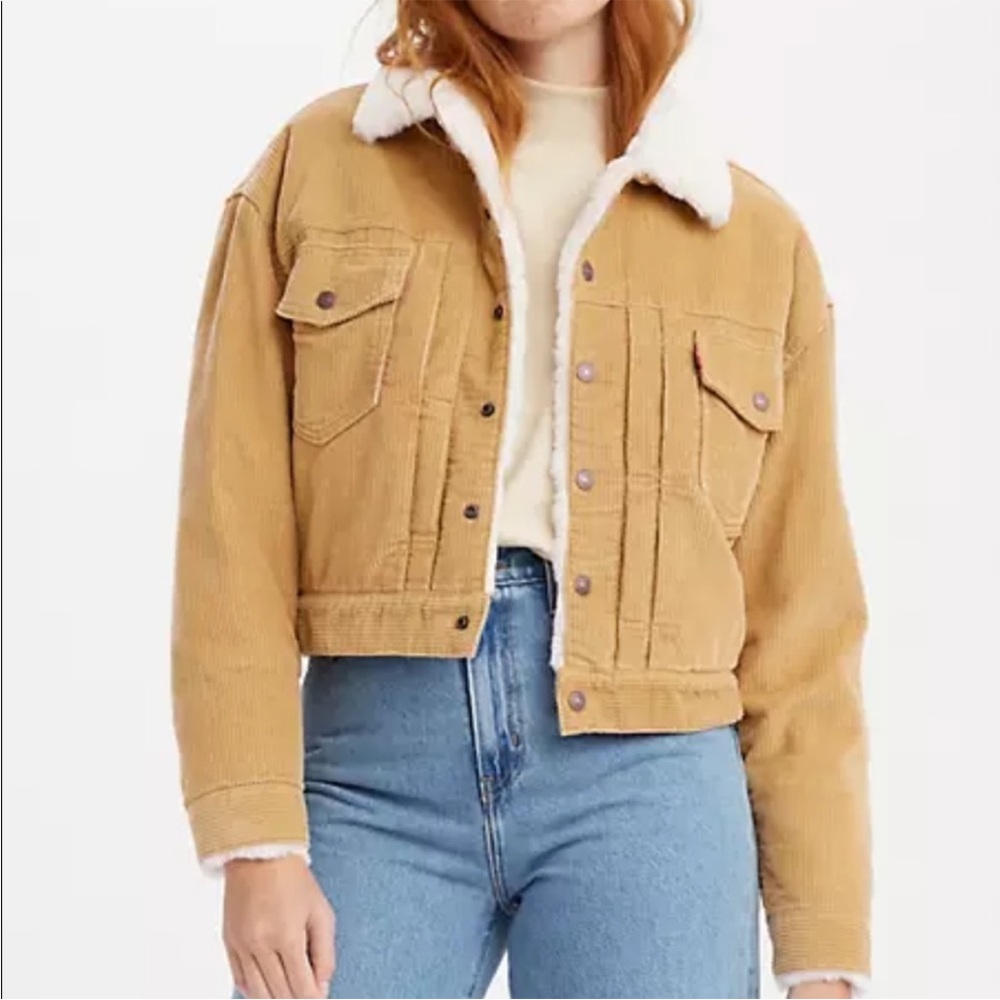Levi's Heritage Sherpa Corduroy Trucker Jacket